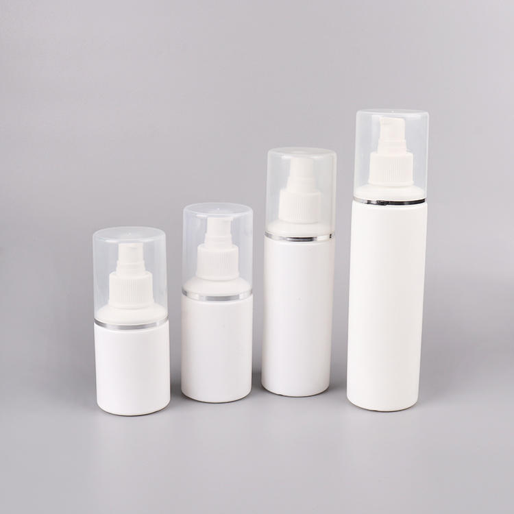 Kosmetische Verpackungen / Runde PE-Flaschen / Lotion-Flaschen / Sprühflaschen